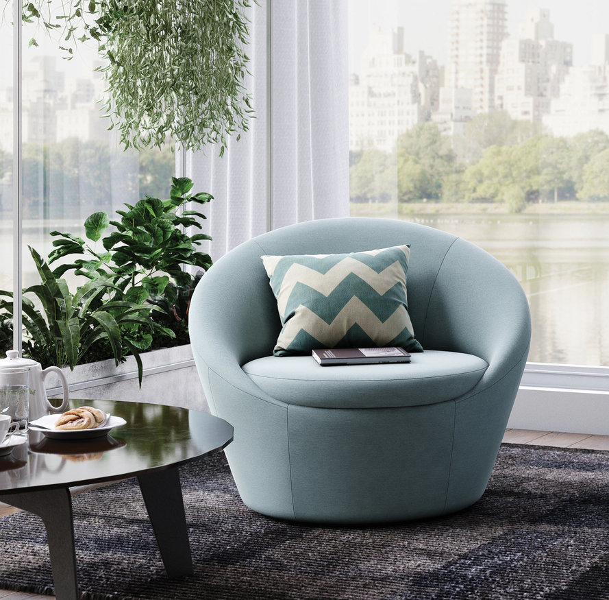 Dizajnové otočné kreslo VERONA